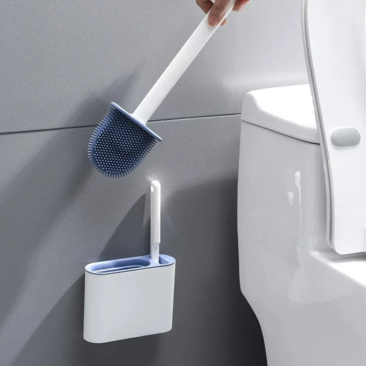 Brosse wc professionnelle murale silicone haut de gamme