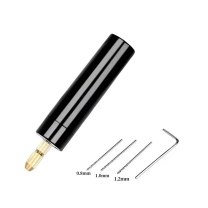 NeoDrill™ - La Mini perceuse électrique portable innovante - Chargement par USB - 3 forets intégrés 0,8/1,0/1,2mm