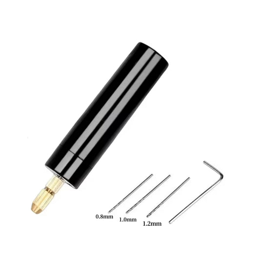 NeoDrill™ - La Mini perceuse électrique portable innovante - Chargement par USB - 3 forets intégrés 0,8/1,0/1,2mm